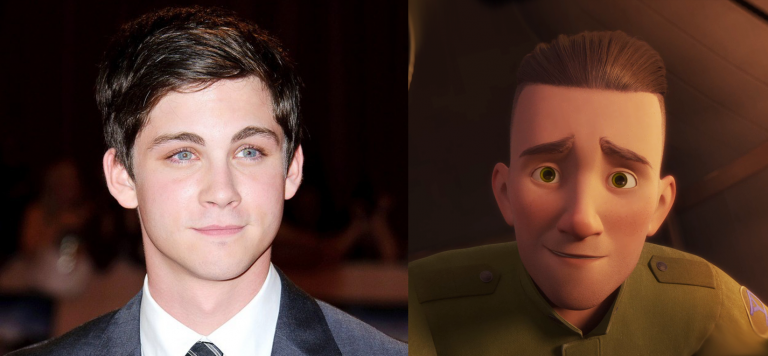 Logan Lerman as Robert Conroy from Sgt. Stubby